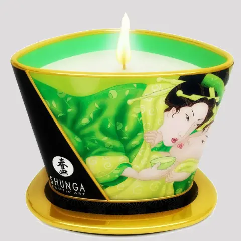 Imagen Vela de masaje Shunga t verde 170 ml Zenitude