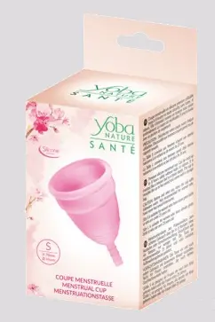 Imagen Copa menstrual Yoba rosa nature talla S 2