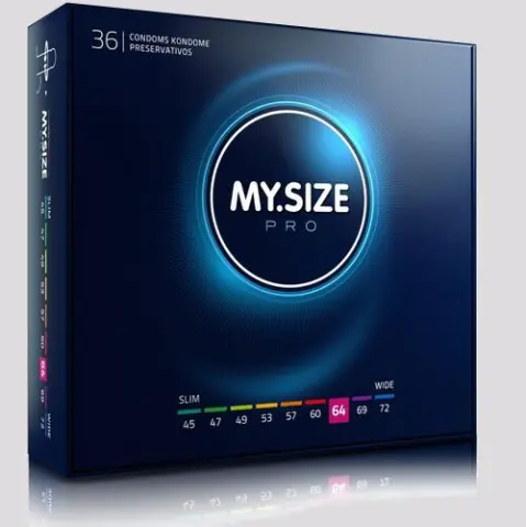 Imagen Preservativos Mysize 64   36 unidades