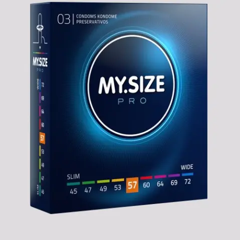 Imagen Preservativos Mysize 57 3 unidades