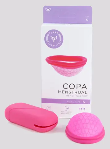 Imagen Copa menstrual S disco Femme Republique  rosa 2