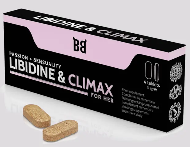 Imagen Libidine & Climax 4 cpsulas