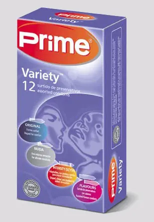 Imagen Preservativos Prime Variety 12 unidades