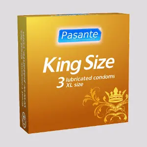 Imagen Preservativos king size Pasante 3 unid 60 mm 