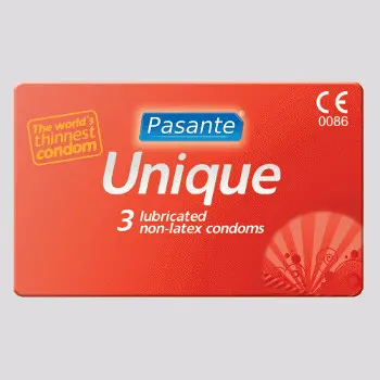 Imagen Preservativo sin látex Unique Pasante 60 mm.