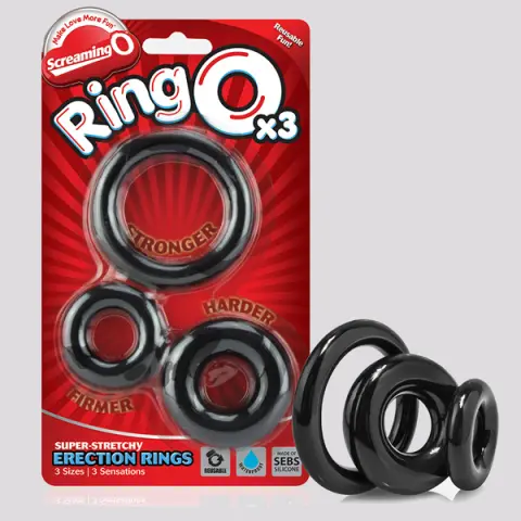 Imagen Set 3 anillos Ring O