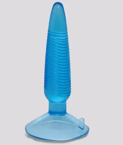 Imagen Butt plug gelatina azul Anal Screwer