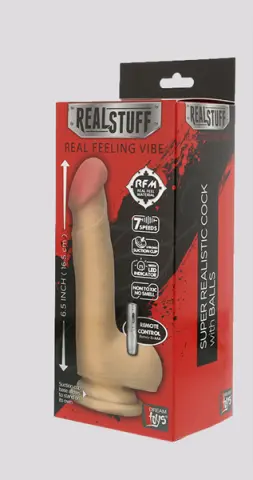 Imagen Pene realistico vibrador Flesh X 6,5 glande  2