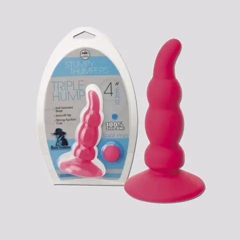 Imagen Butt plug triple Hump silicona