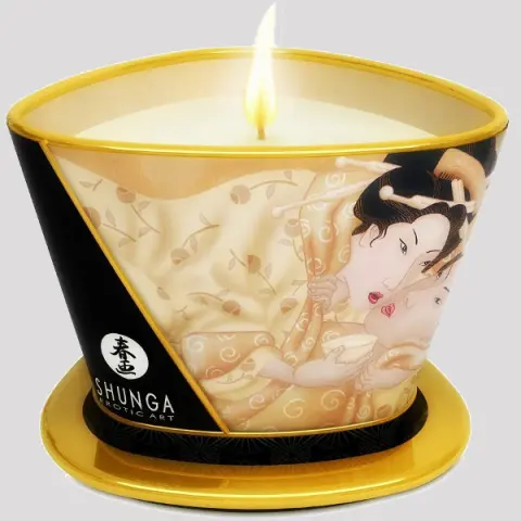 Imagen Vela de masaje Shunga vainilla 170 ml Desire