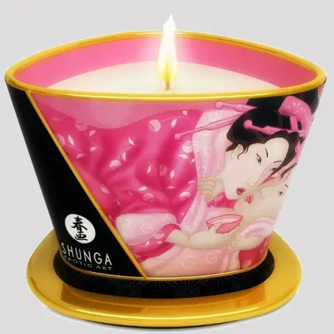 Imagen Vela de masaje Shunga rosas 170 ml Aphrodisia