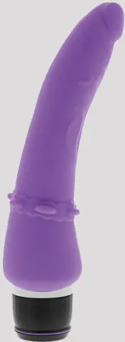Imagen Pene vibrador anal silicona lila 7 ritmos
