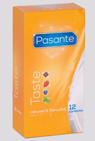 Imagen Preservativos sabores Pasante taste 12 un