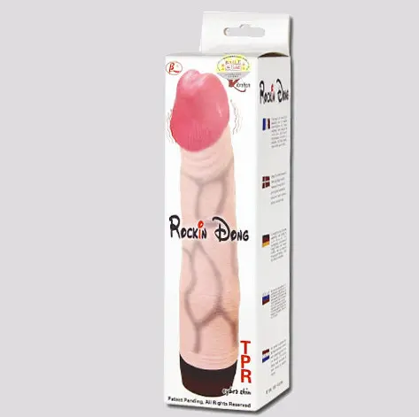 Imagen Pene vibrador natural Rockin 3