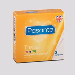 Imagen Preservativos sabores Pasante taste 3 un.