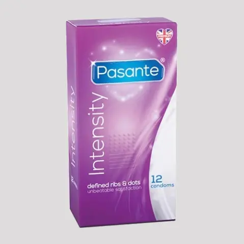 Imagen Preservativos estrias  Pasante intensity 12 un.