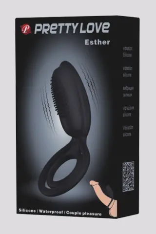 Imagen Anillo doble vibrador Esther Pretty love 3