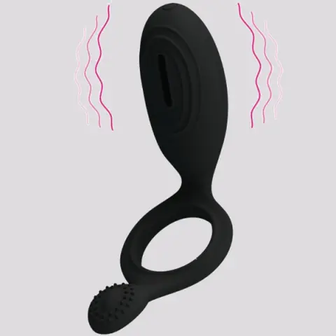 Imagen Anillo doble vibrador Esther Pretty love 2