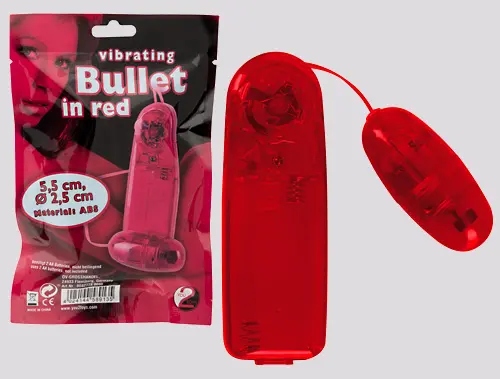 Imagen Huevo vibrador rojo