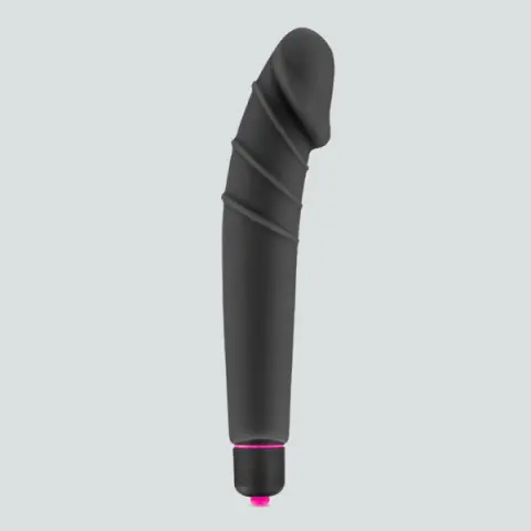 Imagen Vibrador silicona My first Yoo hoo negro