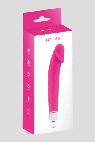 Imagen Vibrador silicona My first / Dolce vita Dinky fucsia  2