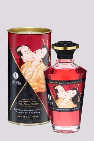 Imagen Aceite de masaje Shunga Fresa-Champagne