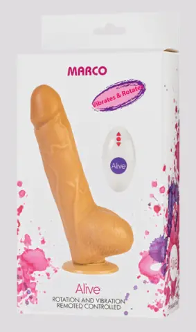Imagen Pene realstico silicona recargable control remoto
