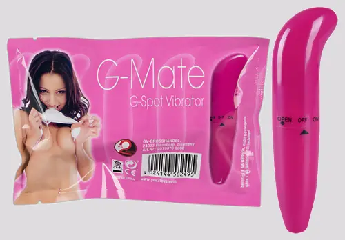 Imagen Mini consolador rosa punto G-MATE