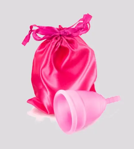 Imagen Copa menstrual Yoba rosa nature talla S 3