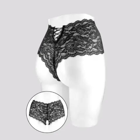 Imagen Culotte negro abierto Julia