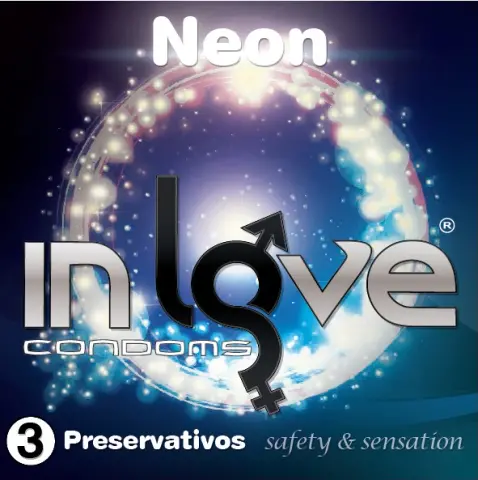 Imagen Preservativos fluorescentes 3 unidades Inlove