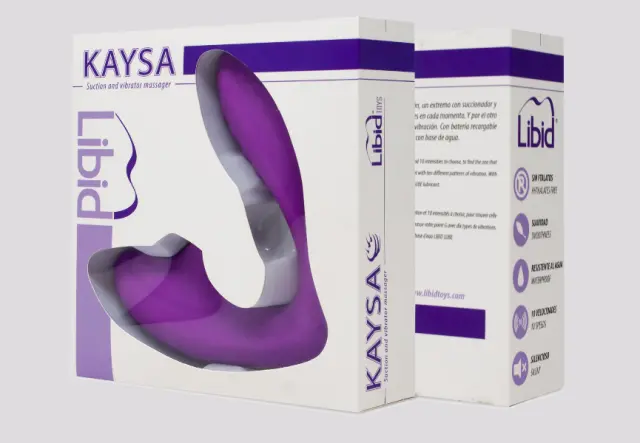 Imagen Succionador y estimulador Kaysa libid Toys 4