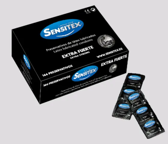 Imagen Preservativos Sensitex Extra fuertes 144 unidades