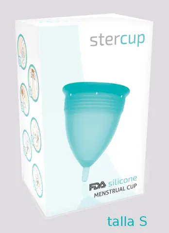 Imagen Copa menstrual Stercup S turquesa