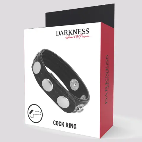 Imagen Anillo negro broches Darkness 2