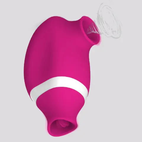 Imagen Succionador -  vibrador  lengua Doble Action 
