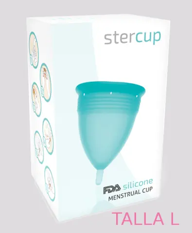 Imagen Copa menstrual Stercup L turquesa