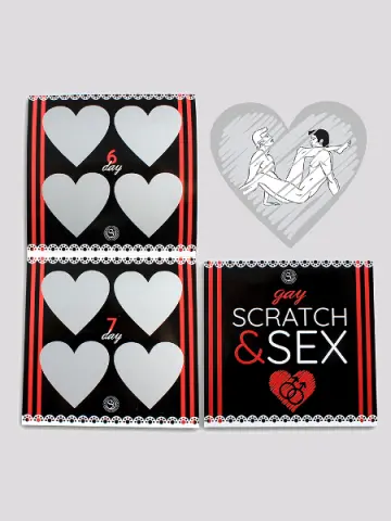 Imagen Tarjeta rasca  Scratch & sex gay