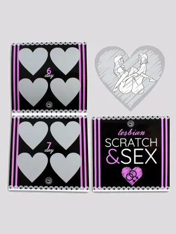 Imagen Tarjeta rasca  Scratch & sex lesbian