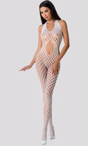 Imagen Bodystocking  blanco Passion BS065