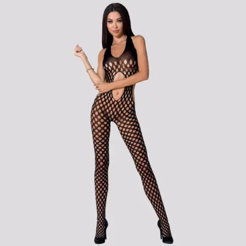 Imagen Bodystocking negro Passion BS065 2