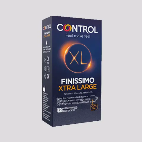 Imagen Control XL finisssimo 12 unidades 57 mm.  