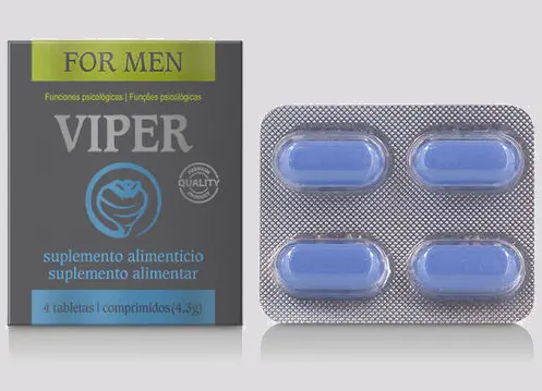 Imagen Viper for men 4 cápsulas