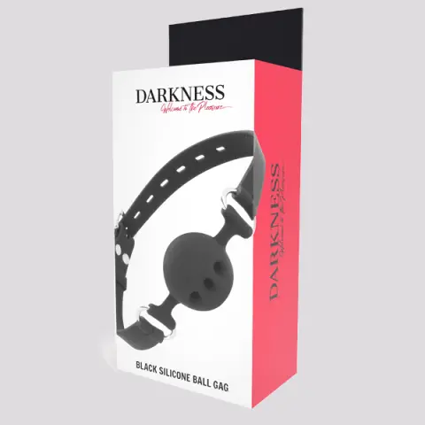 Imagen Mordaza bola silicona transpirable Darkness - Fetish addict 2