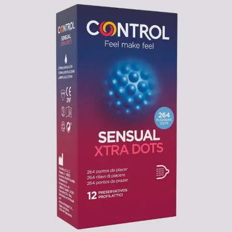 Imagen Preservativos control XTRA dots
