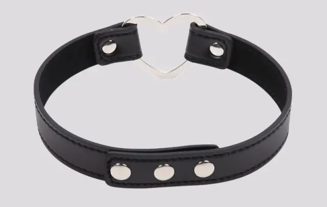 Imagen Collar bondage argolla  corazn Fetish addict 2