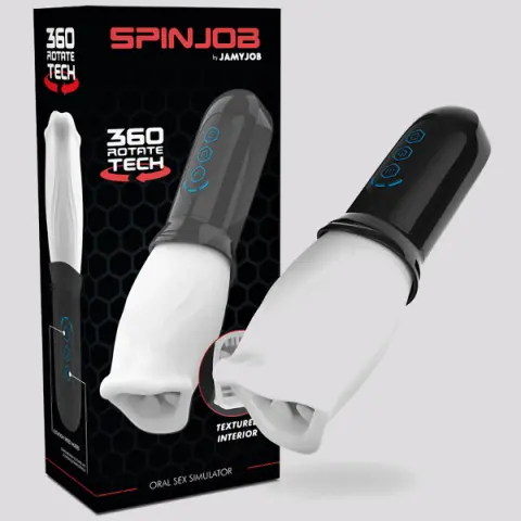 Imagen Masturbador simulador oral Spinjob con rotacin