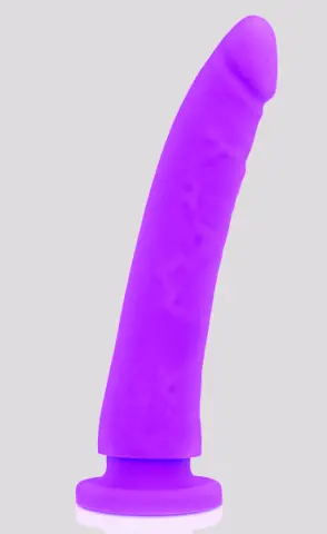 Imagen Pene delta silicona lila 6,7"