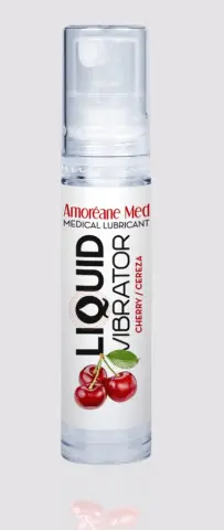 Imagen Lubricante vibrador cereza  Amoreane 10 ml