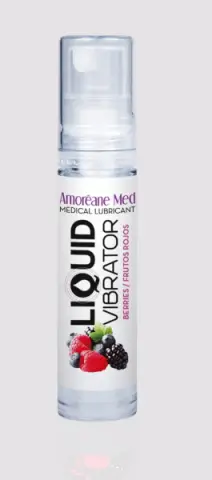 Imagen Lubricante vibrador frutos rojos  Amoreane 10 ml